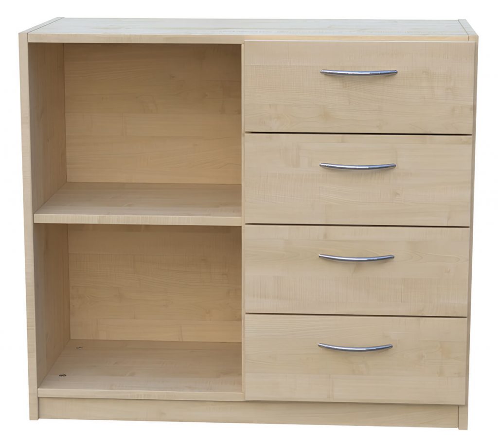 Anrichte 2OH mit 4 Schubkästen 06