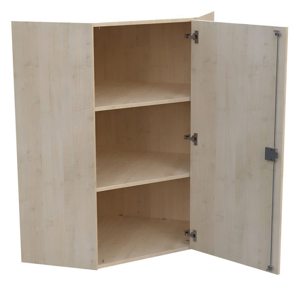 Aufsatz-Eckschrank BHT 90 x 110 x 90