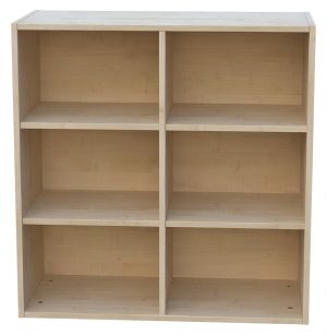Aufsatzregal mit Mittelwand 2,5OH BHT 90 x 92 x 40