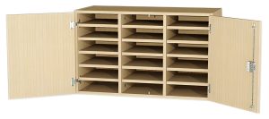 Aufsatzschrank mit Trennwänden für Hängeregister BHT 90 x 55 x 40