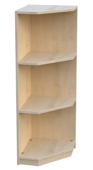 Eckregal BHT 40 x 120 x 40 Fachböden abgeschrägt