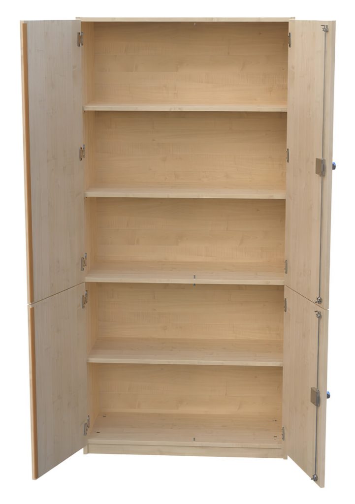 Hochschrank mit 4 Türen 5OH BHT 90 x 190 x 40