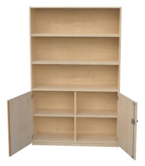 Hochschrank mit Mittelwand BHT 120 x 190 x 40