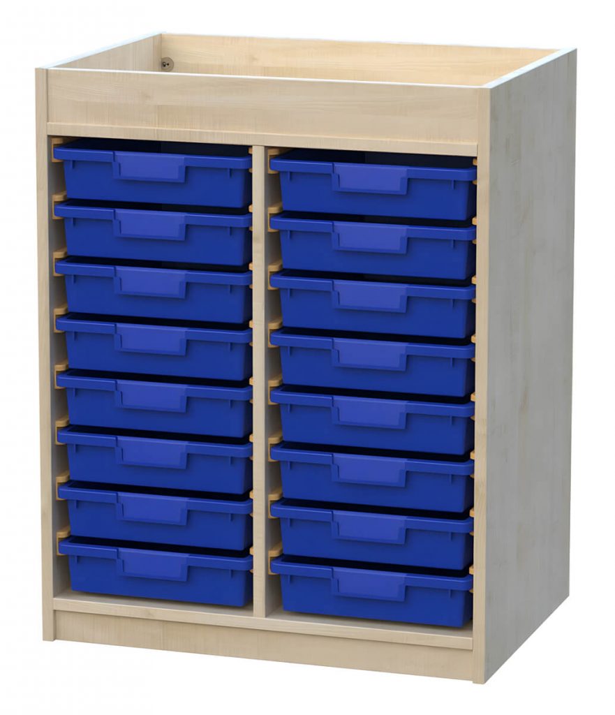 Materialcontainer 2-reihig 08
