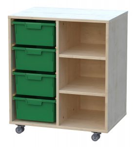 Materialcontainer 2-reihig 12