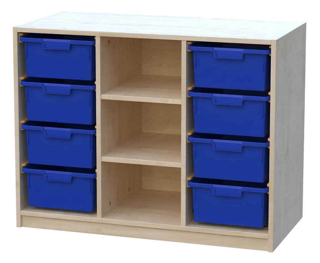 Materialcontainer 3-reihig 02