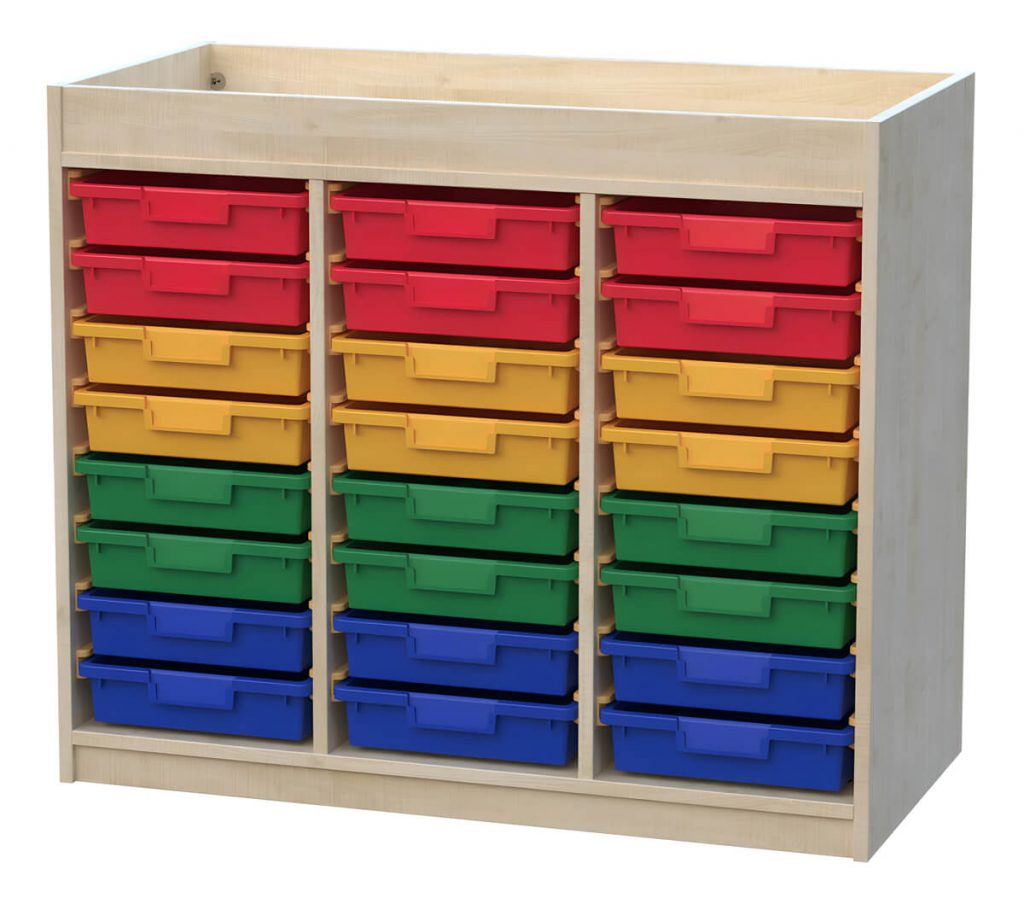Materialcontainer 3-reihig 05