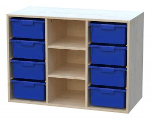 Materialcontainer 3-reihig 08