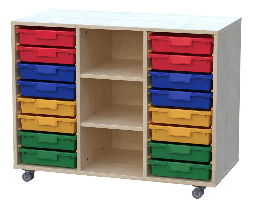 Materialcontainer 3-reihig 10