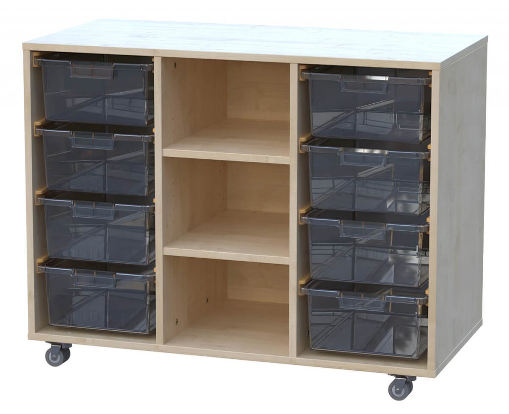 Materialcontainer 3-reihig 11