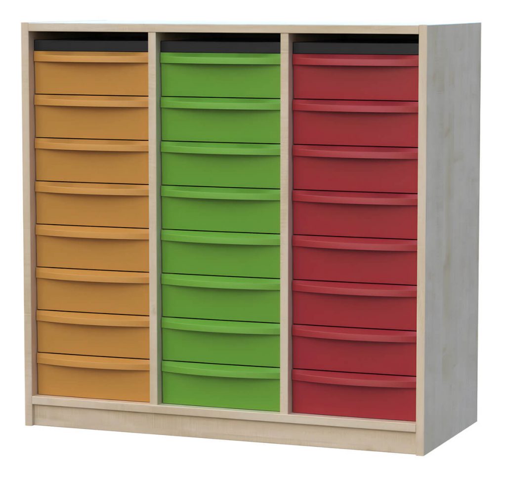 Materialcontainer 3-reihig 16