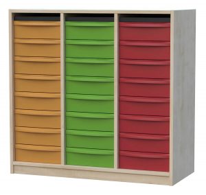 Materialcontainer 3-reihig 16