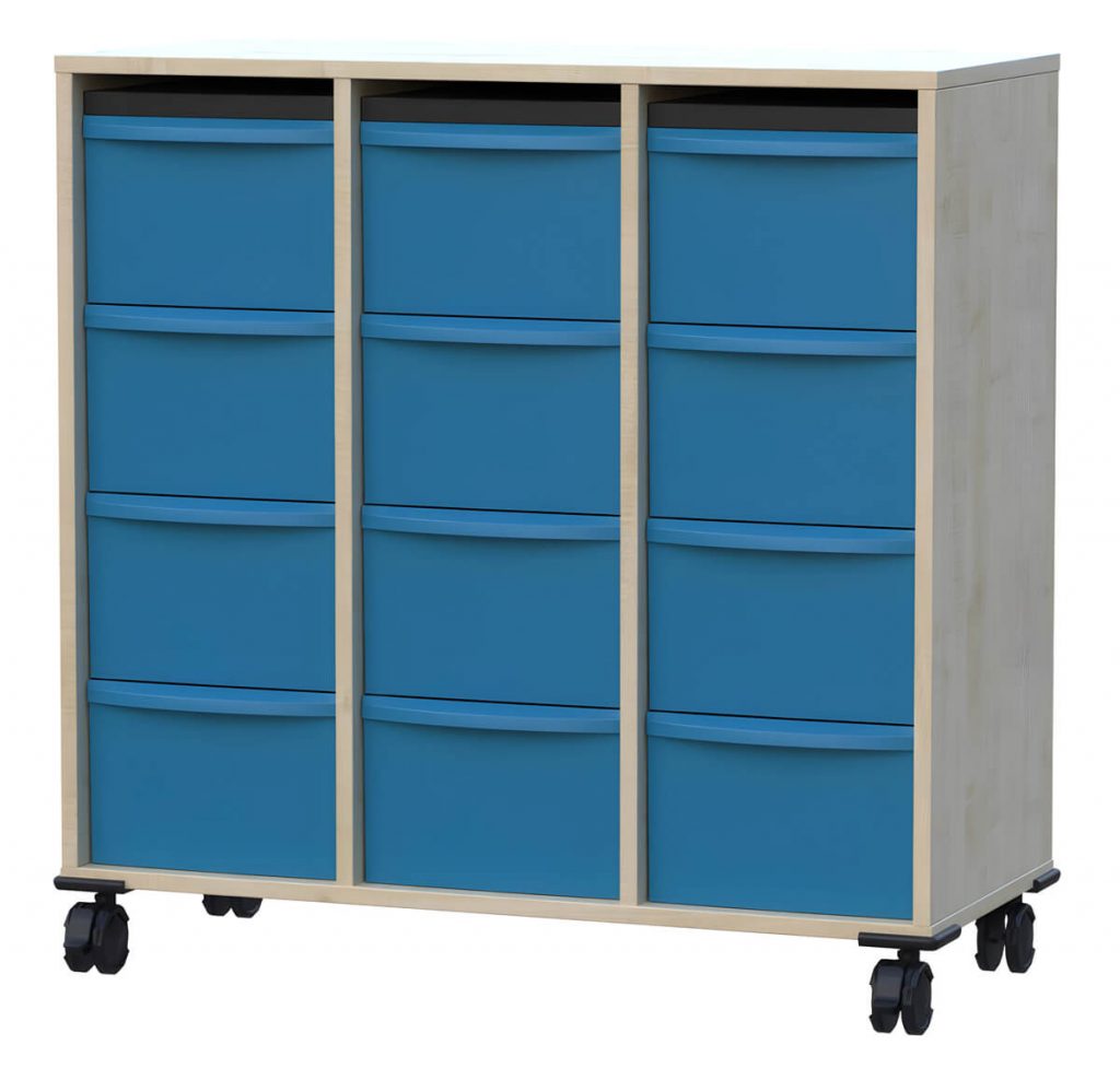 Materialcontainer 3-reihig 19