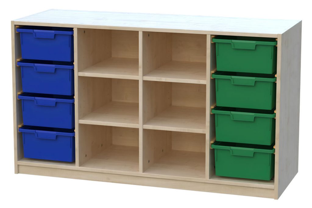 Materialcontainer 4-reihig 04