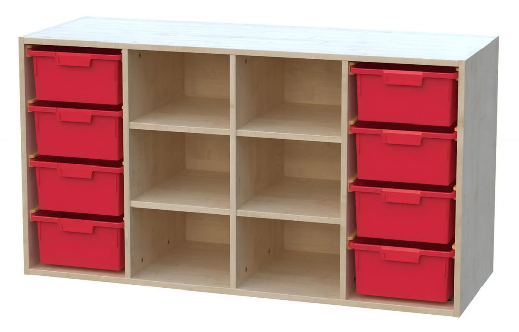 Materialcontainer 4-reihig 05