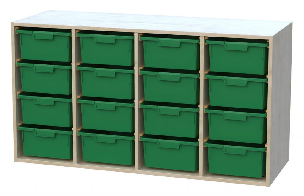 Materialcontainer 4-reihig 07