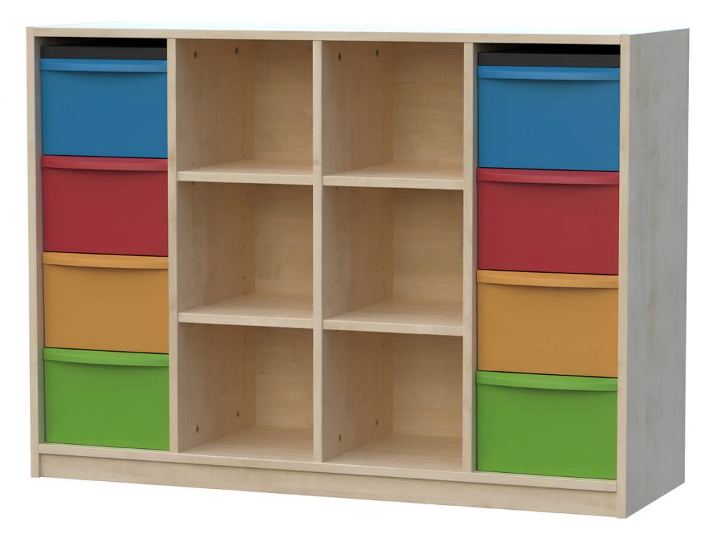 Materialcontainer 4-reihig 16