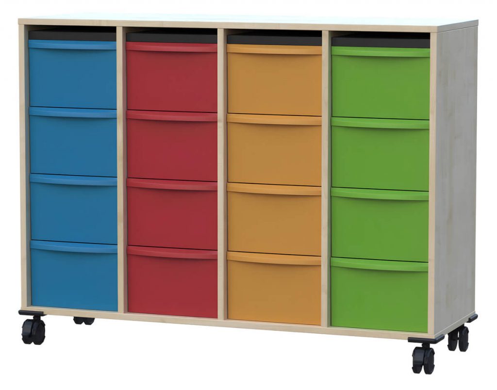 Materialcontainer 4-reihig 18