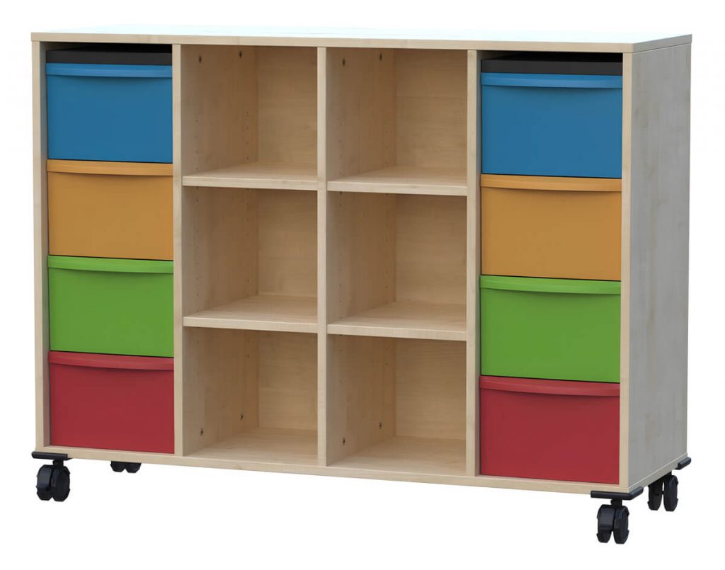 Materialcontainer 4-reihig 20