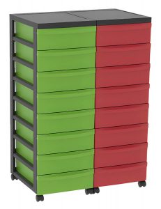 Materialcontainer Light 2-reihig 02