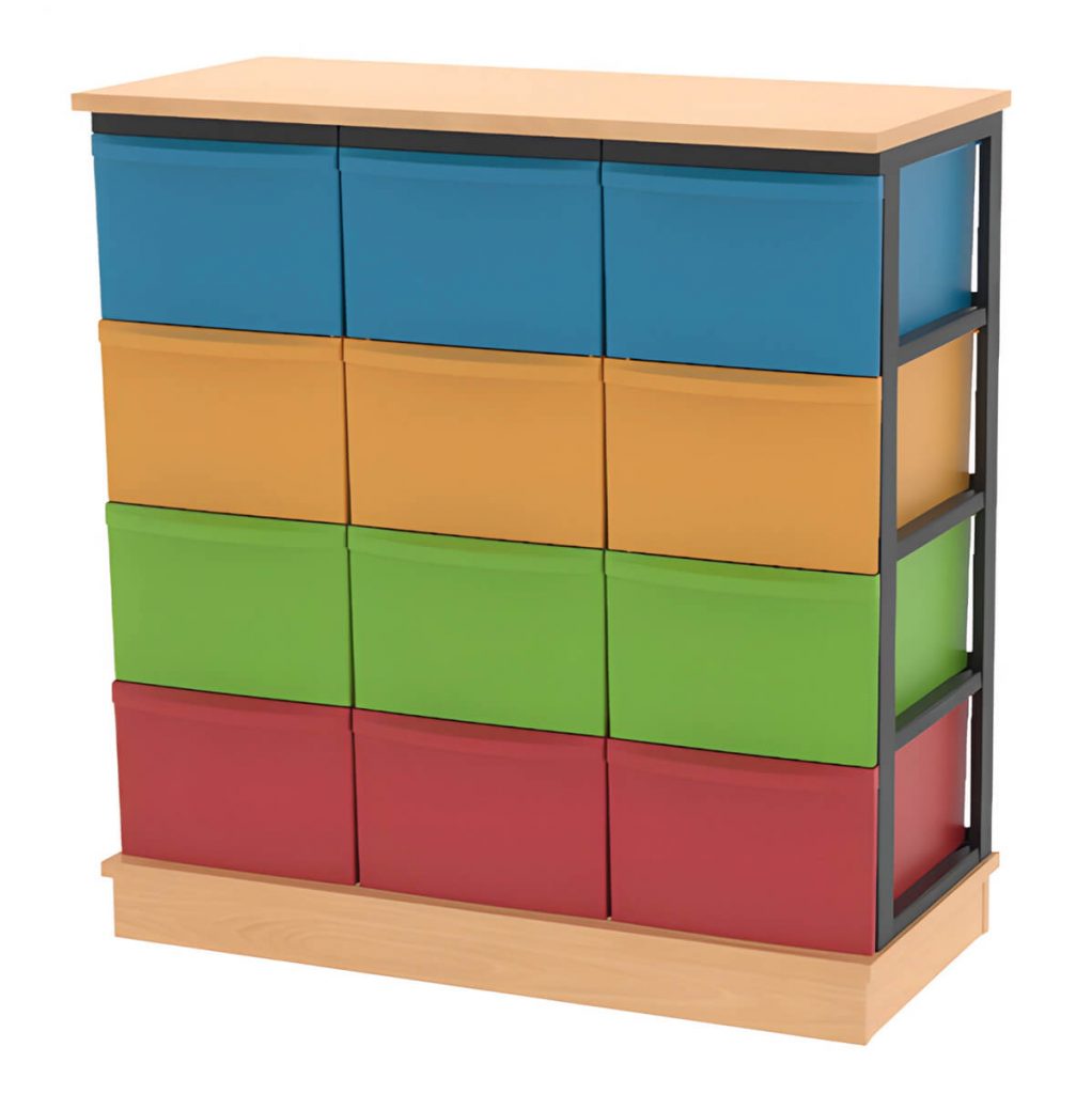 Materialcontainer Light 3-reihig 03