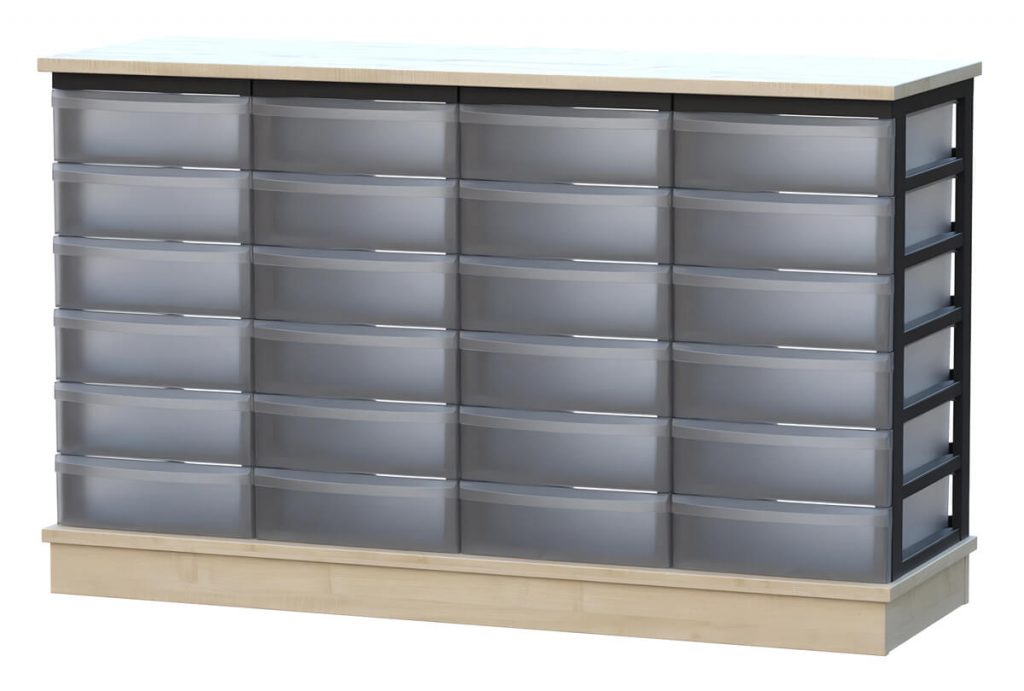Materialcontainer Light 4-reihig 02