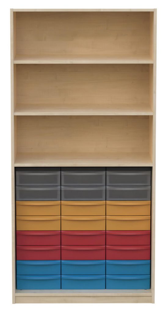 Materialregal 1-reihig 04