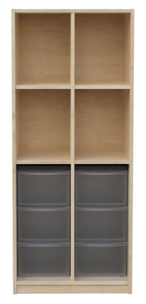 Materialregal 2-reihig 07