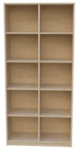 Regal mit Mittelwand 5OH BHT 100 x 190 x 50