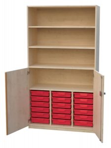 Schrank mit Aufbewahrungsboxen 3-reihig 11
