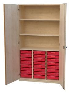 Schrank mit Aufbewahrungsboxen 3-reihig 23