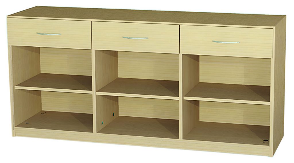 Unterschrank mit 3 Schubkästen 01