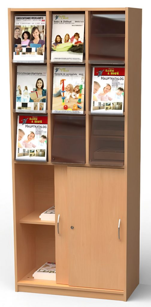 Zeitschriften & Prospektschrank 02