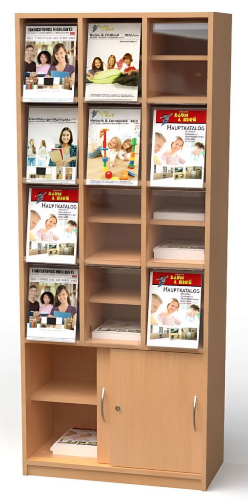 Zeitschriften & Prospektschrank 03